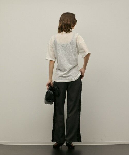 GRACE CONTINENTAL / グレースコンチネンタル その他パンツ | サイドレースパンツ | 詳細14