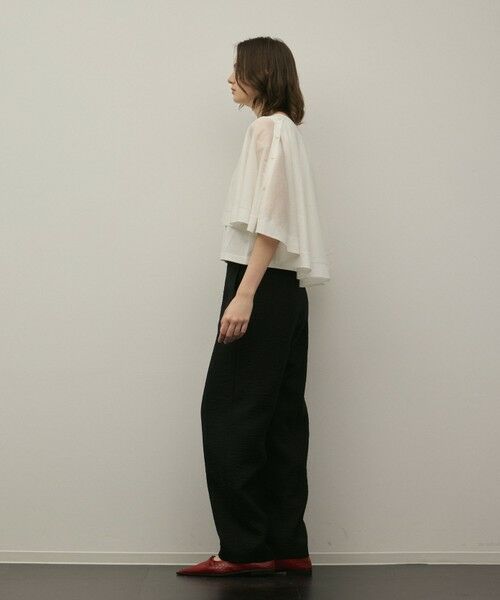 GRACE CONTINENTAL / グレースコンチネンタル その他パンツ | オーガンジージャガードパンツ | 詳細14