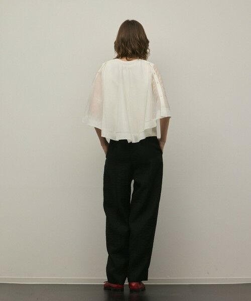 GRACE CONTINENTAL / グレースコンチネンタル その他パンツ | オーガンジージャガードパンツ | 詳細16