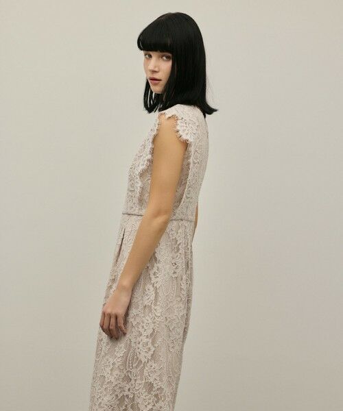 GRACE CONTINENTAL / グレースコンチネンタル サロペット・オールインワン | 【スタイリスト木津明子さんインスタライブ紹介】コードレースサロペット | 詳細6