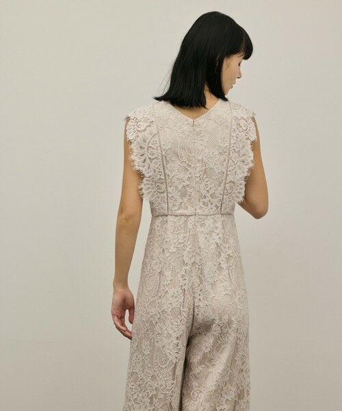 GRACE CONTINENTAL / グレースコンチネンタル サロペット・オールインワン | 【スタイリスト木津明子さんインスタライブ紹介】コードレースサロペット | 詳細7