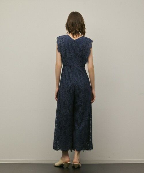 GRACE CONTINENTAL / グレースコンチネンタル サロペット・オールインワン | 【スタイリスト木津明子さんインスタライブ紹介】コードレースサロペット | 詳細12