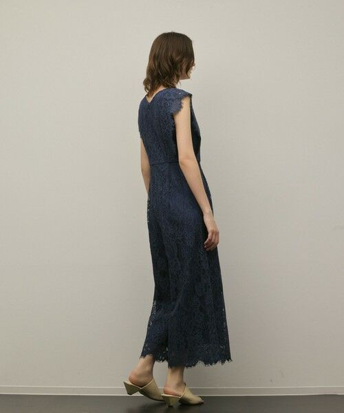 GRACE CONTINENTAL / グレースコンチネンタル サロペット・オールインワン | 【スタイリスト木津明子さんインスタライブ紹介】コードレースサロペット | 詳細13