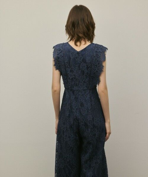 GRACE CONTINENTAL / グレースコンチネンタル サロペット・オールインワン | 【スタイリスト木津明子さんインスタライブ紹介】コードレースサロペット | 詳細15