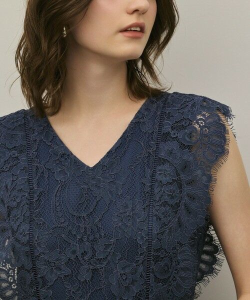 GRACE CONTINENTAL / グレースコンチネンタル サロペット・オールインワン | 【スタイリスト木津明子さんインスタライブ紹介】コードレースサロペット | 詳細17