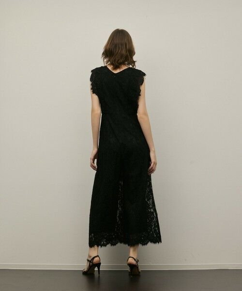 GRACE CONTINENTAL / グレースコンチネンタル サロペット・オールインワン | 【スタイリスト木津明子さんインスタライブ紹介】コードレースサロペット | 詳細24