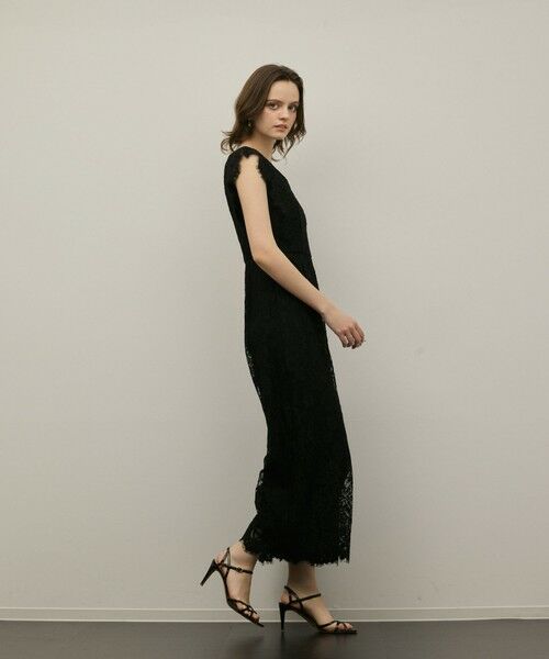 GRACE CONTINENTAL / グレースコンチネンタル サロペット・オールインワン | 【スタイリスト木津明子さんインスタライブ紹介】コードレースサロペット | 詳細25