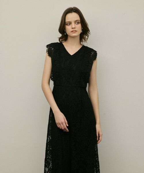 GRACE CONTINENTAL / グレースコンチネンタル サロペット・オールインワン | 【スタイリスト木津明子さんインスタライブ紹介】コードレースサロペット | 詳細26