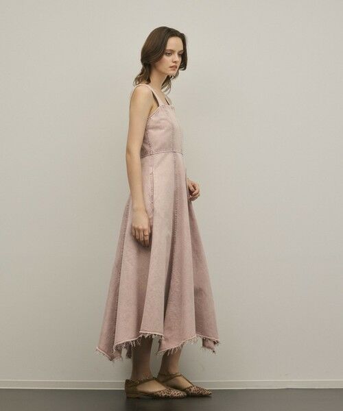 GRACE CONTINENTAL / グレースコンチネンタル ドレス | ハンカチーフヘムデニムワンピース | 詳細2