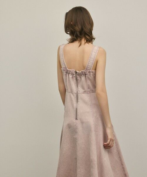 GRACE CONTINENTAL / グレースコンチネンタル ドレス | ハンカチーフヘムデニムワンピース | 詳細5