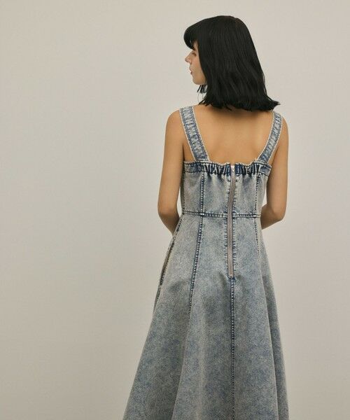 GRACE CONTINENTAL / グレースコンチネンタル ドレス | ハンカチーフヘムデニムワンピース | 詳細11