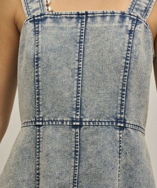 GRACE CONTINENTAL / グレースコンチネンタル ドレス | ハンカチーフヘムデニムワンピース | 詳細13