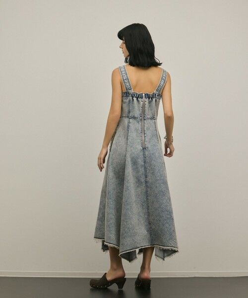 GRACE CONTINENTAL / グレースコンチネンタル ドレス | ハンカチーフヘムデニムワンピース | 詳細9