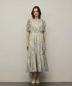 GRACE CONTINENTAL / グレースコンチネンタル ロング・マキシ丈ワンピース | パッチワークプリントワンピース