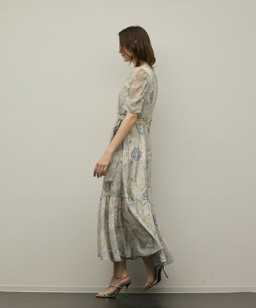 GRACE CONTINENTAL / グレースコンチネンタル ロング・マキシ丈ワンピース | パッチワークプリントワンピース | 詳細1