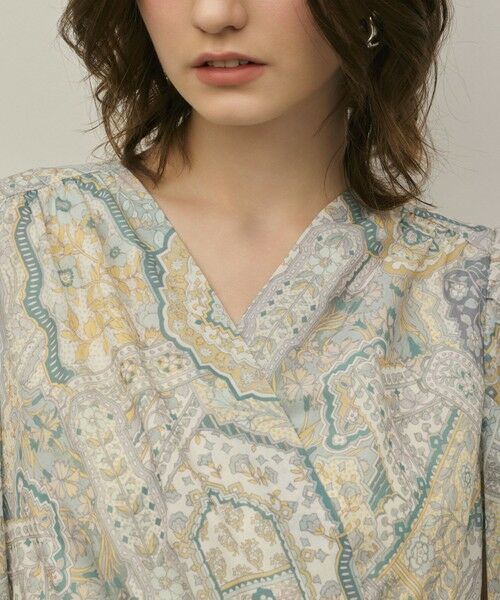 GRACE CONTINENTAL / グレースコンチネンタル ロング・マキシ丈ワンピース | パッチワークプリントワンピース | 詳細10