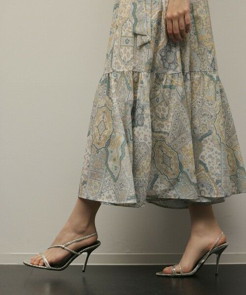 GRACE CONTINENTAL / グレースコンチネンタル ロング・マキシ丈ワンピース | パッチワークプリントワンピース | 詳細14