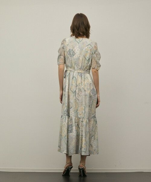GRACE CONTINENTAL / グレースコンチネンタル ロング・マキシ丈ワンピース | パッチワークプリントワンピース | 詳細2