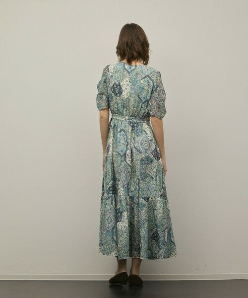 GRACE CONTINENTAL / グレースコンチネンタル ロング・マキシ丈ワンピース | パッチワークプリントワンピース | 詳細17