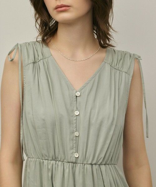 GRACE CONTINENTAL / グレースコンチネンタル ロング・マキシ丈ワンピース | コットンシルクティアードワンピース | 詳細18