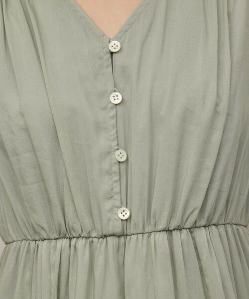 GRACE CONTINENTAL / グレースコンチネンタル ロング・マキシ丈ワンピース | コットンシルクティアードワンピース | 詳細19