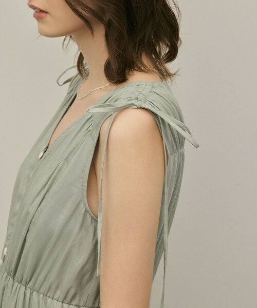 GRACE CONTINENTAL / グレースコンチネンタル ロング・マキシ丈ワンピース | コットンシルクティアードワンピース | 詳細20