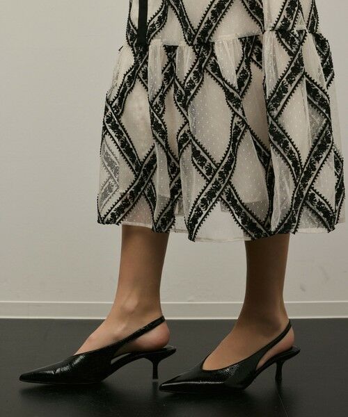 GRACE CONTINENTAL / グレースコンチネンタル ドレス | チュールレースワンピース | 詳細12