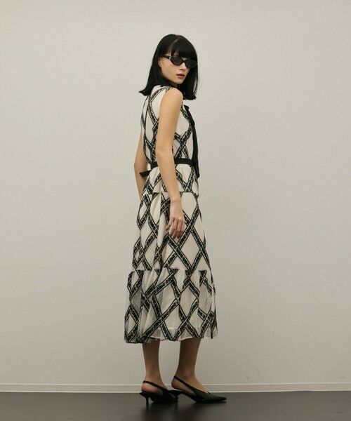 GRACE CONTINENTAL / グレースコンチネンタル ドレス | チュールレースワンピース | 詳細4