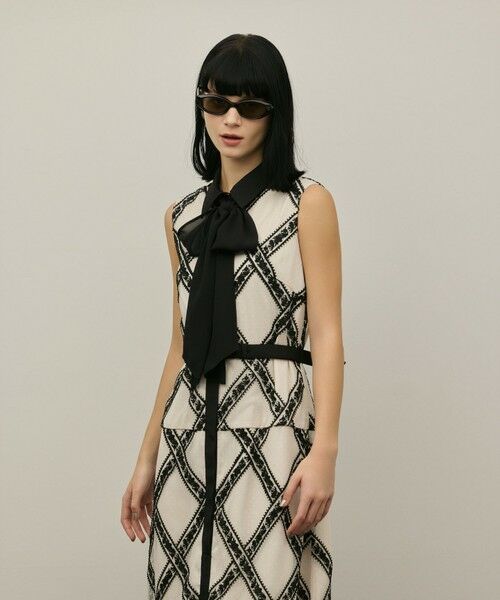 GRACE CONTINENTAL / グレースコンチネンタル ドレス | チュールレースワンピース | 詳細5