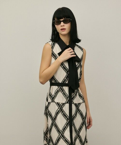 GRACE CONTINENTAL / グレースコンチネンタル ドレス | チュールレースワンピース | 詳細6