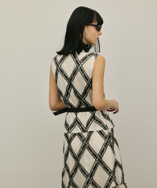 GRACE CONTINENTAL / グレースコンチネンタル ドレス | チュールレースワンピース | 詳細9