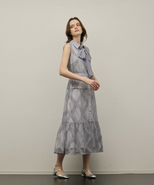 GRACE CONTINENTAL / グレースコンチネンタル ドレス | チュールレースワンピース | 詳細23