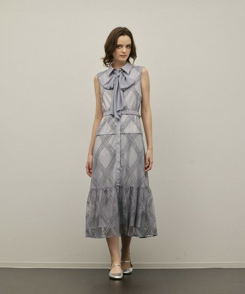 GRACE CONTINENTAL / グレースコンチネンタル ドレス | チュールレースワンピース | 詳細24