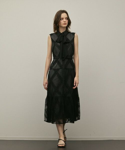 GRACE CONTINENTAL / グレースコンチネンタル ドレス | チュールレースワンピース | 詳細27