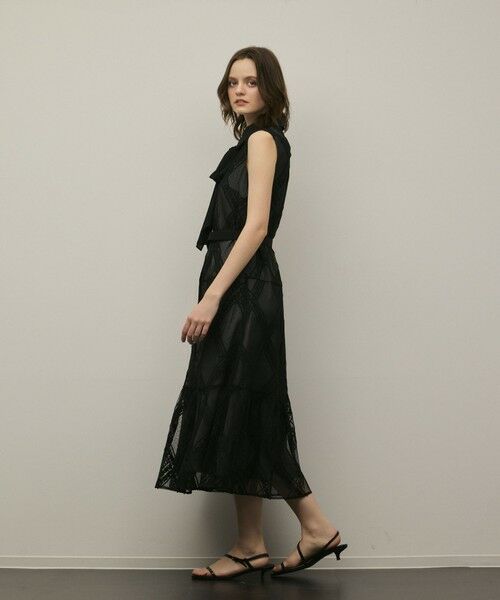 GRACE CONTINENTAL / グレースコンチネンタル ドレス | チュールレースワンピース | 詳細28