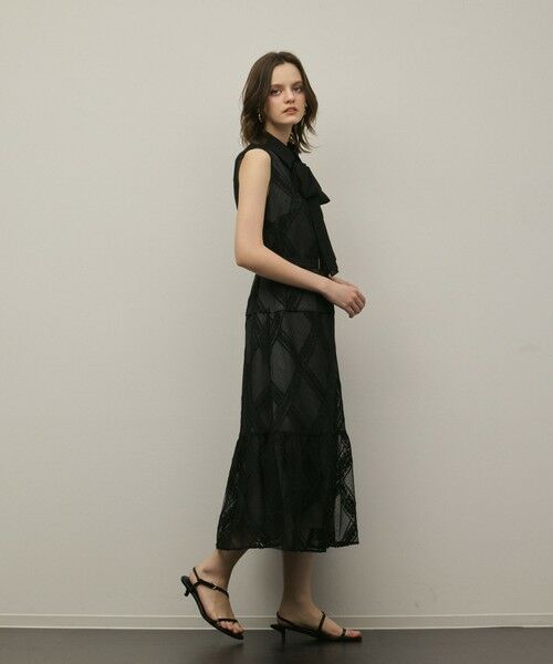 GRACE CONTINENTAL / グレースコンチネンタル ドレス | チュールレースワンピース | 詳細30