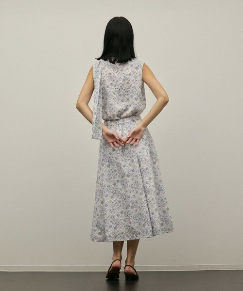 GRACE CONTINENTAL / グレースコンチネンタル シャツ・ブラウス | シアーフラワープリントジャガードブラウス | 詳細18