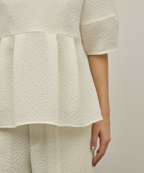 GRACE CONTINENTAL / グレースコンチネンタル その他トップス | オーガンジージャガードトップ | 詳細12