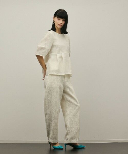 GRACE CONTINENTAL / グレースコンチネンタル その他トップス | オーガンジージャガードトップ | 詳細5