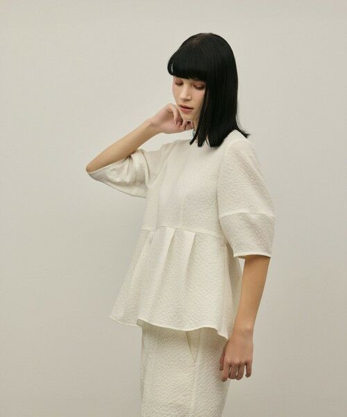 GRACE CONTINENTAL / グレースコンチネンタル その他トップス | オーガンジージャガードトップ | 詳細8