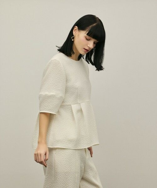 GRACE CONTINENTAL / グレースコンチネンタル その他トップス | オーガンジージャガードトップ | 詳細9