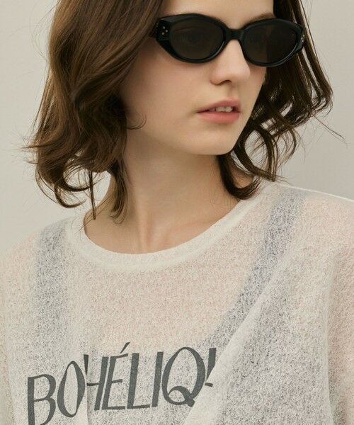 GRACE CONTINENTAL / グレースコンチネンタル カットソー | タックロゴTシャツ | 詳細10