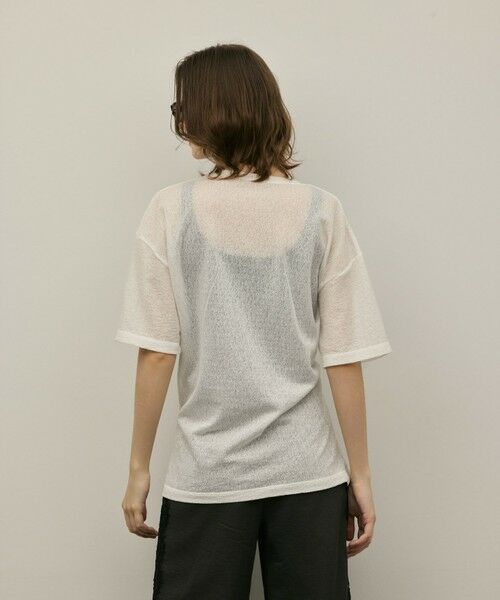 GRACE CONTINENTAL / グレースコンチネンタル カットソー | タックロゴTシャツ | 詳細8