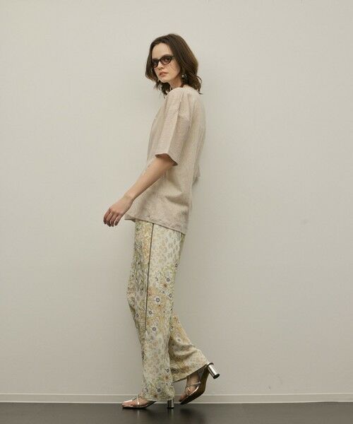 GRACE CONTINENTAL / グレースコンチネンタル カットソー | タックロゴTシャツ | 詳細15