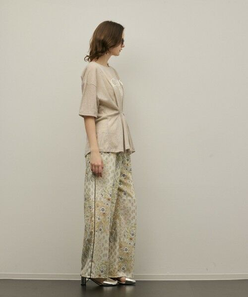 GRACE CONTINENTAL / グレースコンチネンタル カットソー | タックロゴTシャツ | 詳細17