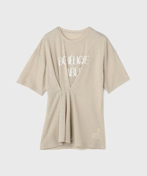 GRACE CONTINENTAL / グレースコンチネンタル カットソー | タックロゴTシャツ | 詳細23