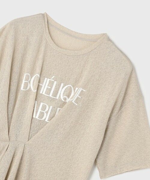 GRACE CONTINENTAL / グレースコンチネンタル カットソー | タックロゴTシャツ | 詳細25