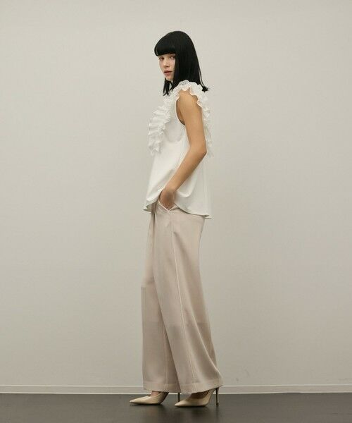 GRACE CONTINENTAL / グレースコンチネンタル その他トップス | フリル切替カットトップ | 詳細3