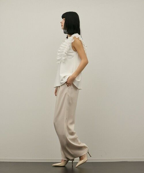 GRACE CONTINENTAL / グレースコンチネンタル その他トップス | フリル切替カットトップ | 詳細4