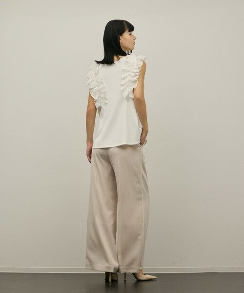GRACE CONTINENTAL / グレースコンチネンタル その他トップス | フリル切替カットトップ | 詳細7